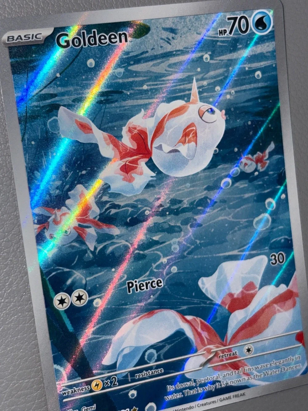 Goldeen 087/084 Illustration Rare ME05 Pitch Black Pokemon TCG NM 2026